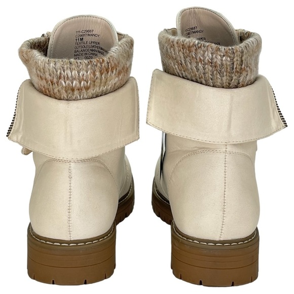 Cliffs White Mountain Mandy Womens Lug Ankle Combat Style Boots Size 11M - Picture 10 of 14